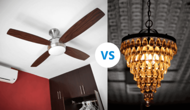 ceiling fan vs chandelier