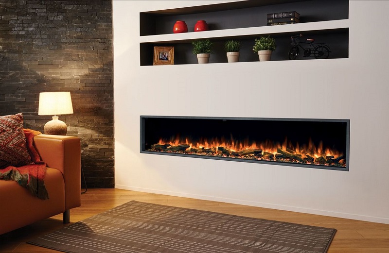 shelf over fireplace