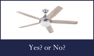 ceiling fan pros and cons