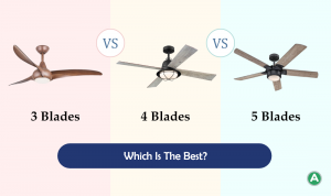 3 blade vs 5 blade ceiling fan