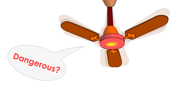 wobbly ceiling fan dangerous